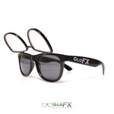 Black Diffraction glasses Front side view