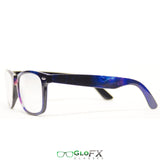 Front side picture of Galaxy Diffraction Glasses