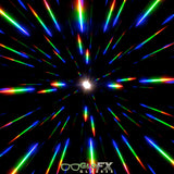 What you see when you wear these Rainbow Diffraction Glasses 