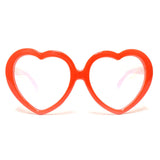 Heart shaped diffraction glasses