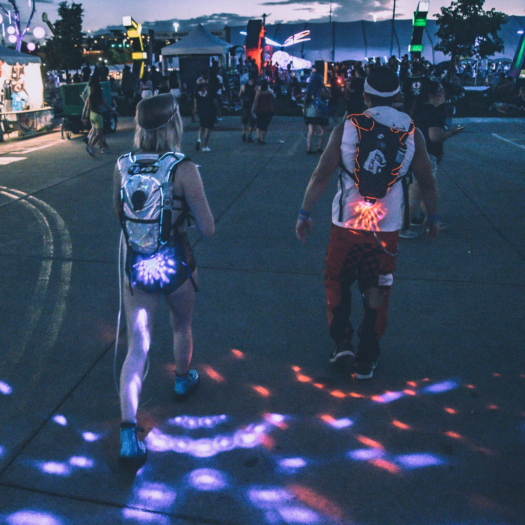 Hydration Booth Rave Rave Runner Underglow | Best Hydration Pack for Raves
