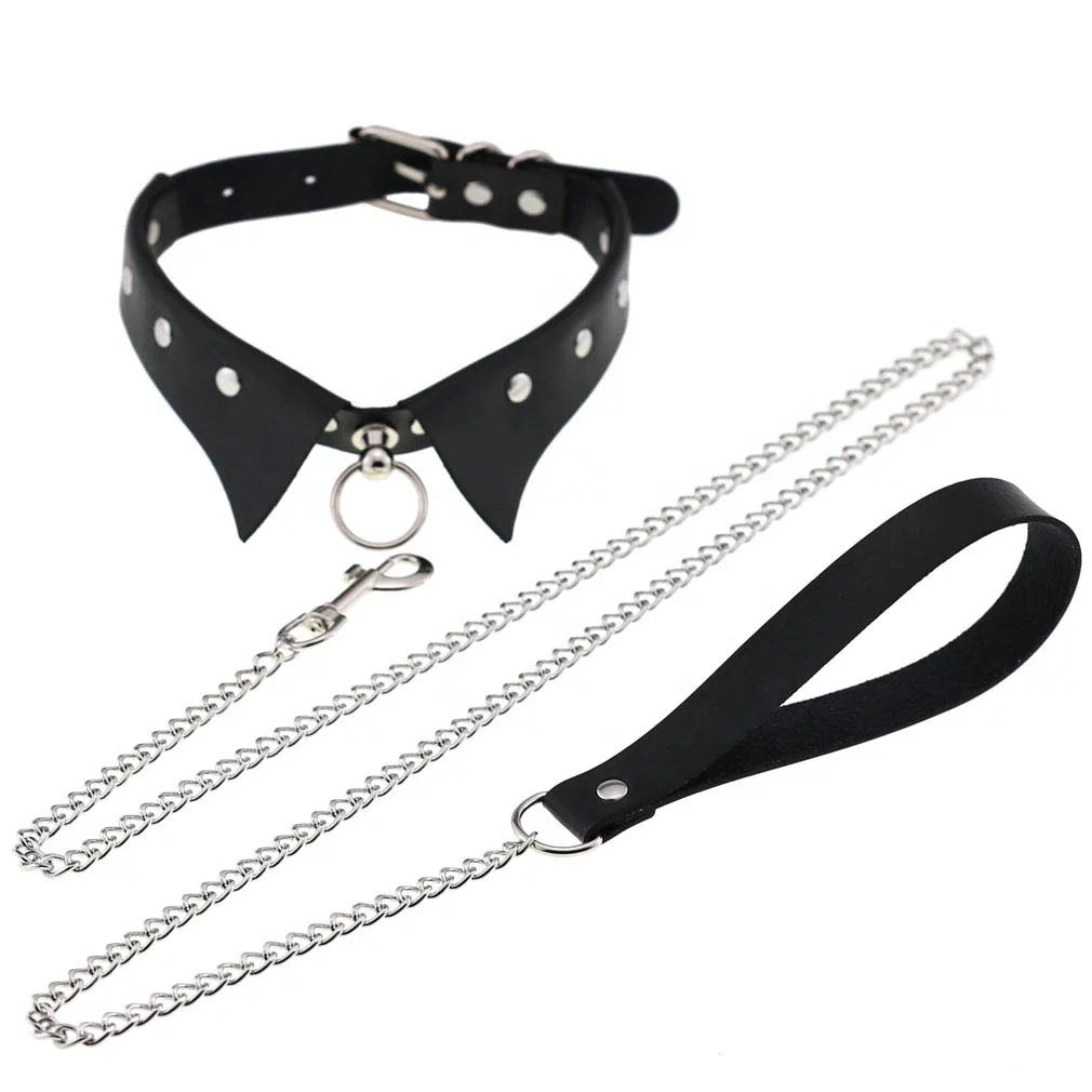 Shirt Collar Choker and Leash