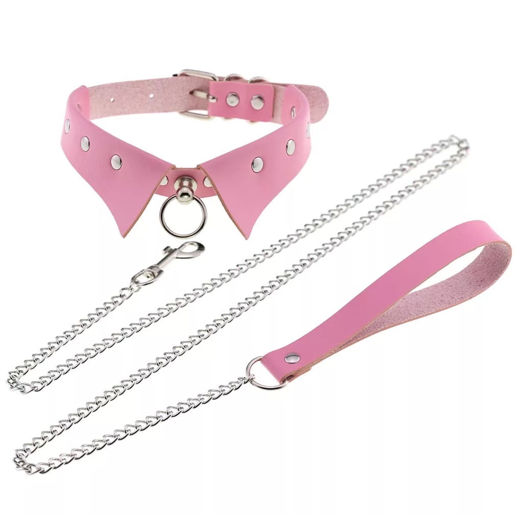 Shirt Collar Choker and Leash