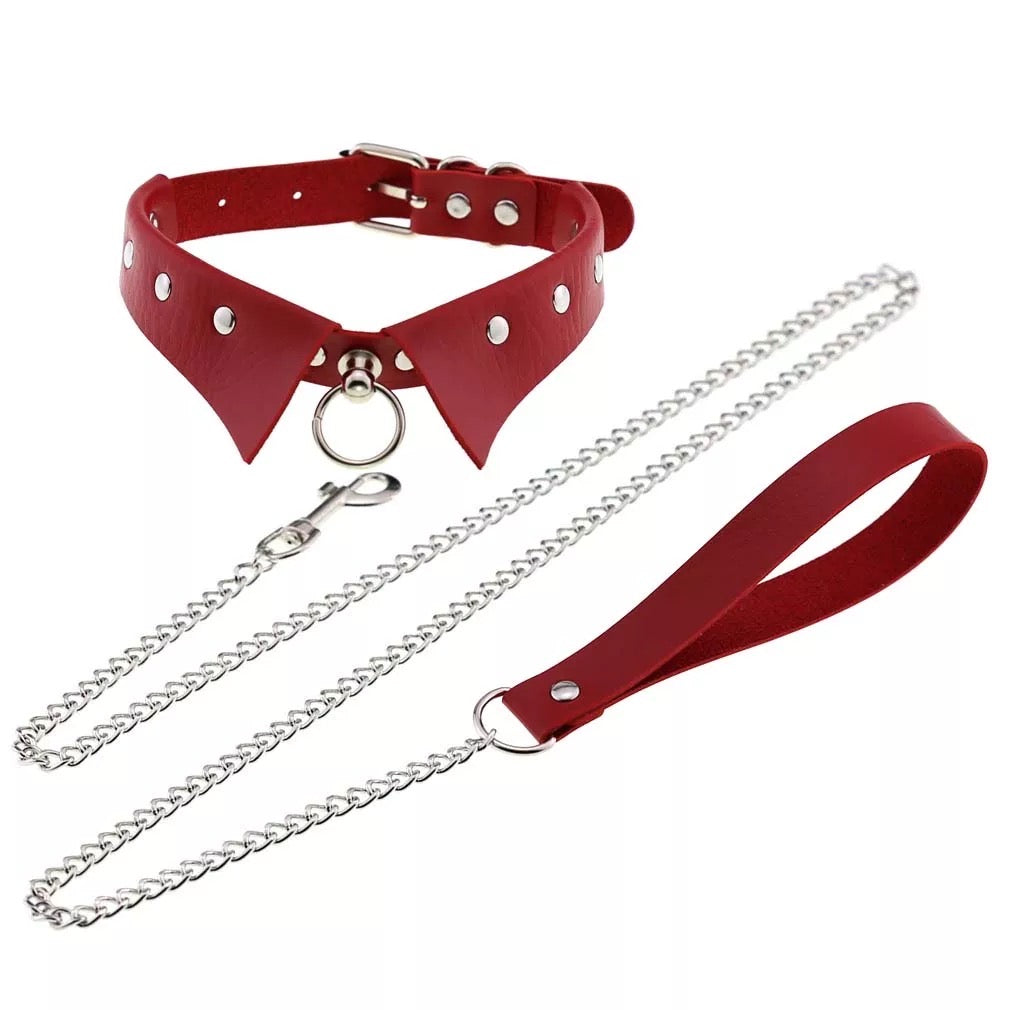 Shirt Collar Choker and Leash
