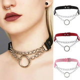 A variety of Leather Chokers