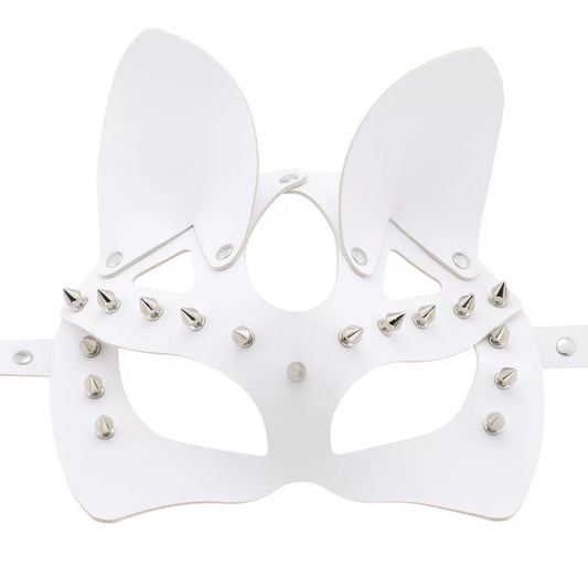 Leather Bunny Mask