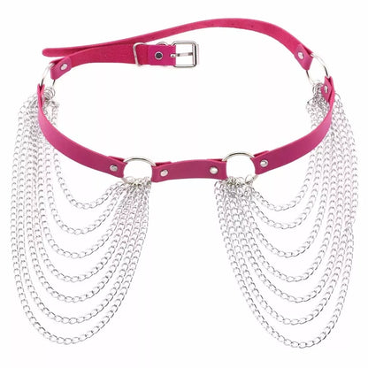 Tassel Belt with Chains