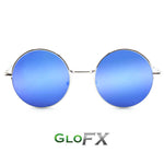 Blue mirror diffraction glasses