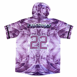 Back side  of our Interstellar Hooded rave jersey 