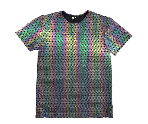 Reflective Sacred Geometric T-Shirt