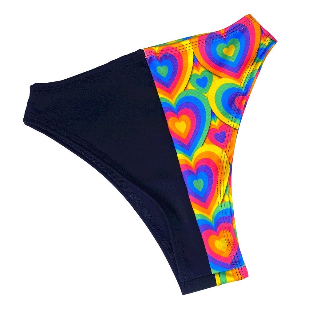 Positive Vibrations High-cut High-waisted Bottoms