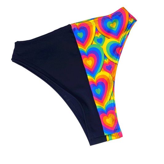 Positive Vibrations High-cut High-waisted Bottoms