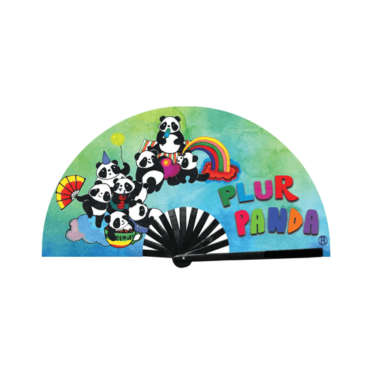 Plur Panda Rave Fans