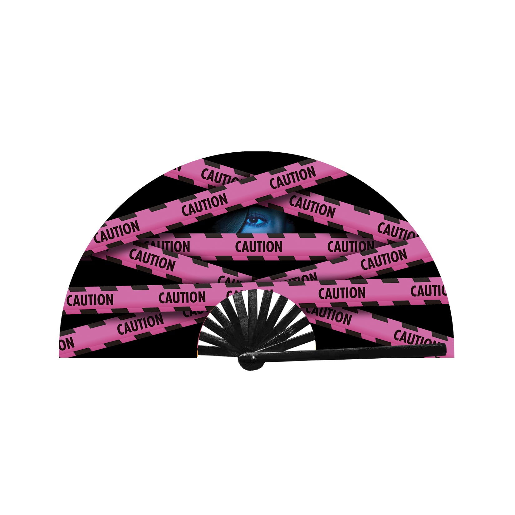 Caution bamboo rave Fans - Electric Wave 