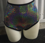 DISCO QUEEN | High Waisted Bottoms, Festival Bottoms, Rave Bottoms, Sparkle Rave Outfit