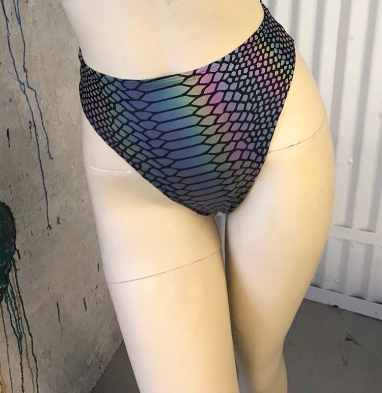 SLITHER | High Waisted High Cut Bottoms