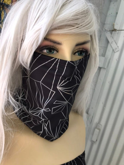 REFRACTION | REFLECTIVE | Dust Mask, Rave Mask, Festival Mask, Gaiter