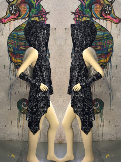 REFRACTION | Unisex Hooded Cloak