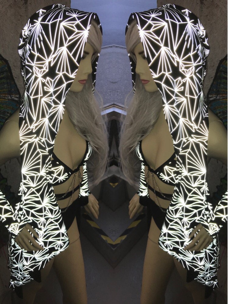 REFRACTION | Unisex Hooded Cloak