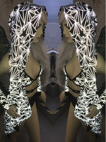 REFRACTION | Unisex Hooded Cloak