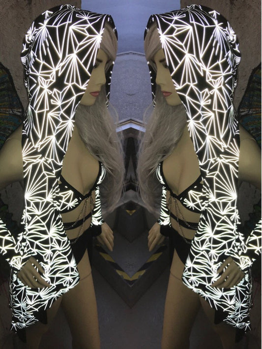 REFRACTION | Unisex Hooded Cloak
