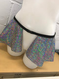 DISCO QUEEN | Ultra Mini Buckle Skirt, Rave Skirt, Festival Bottom