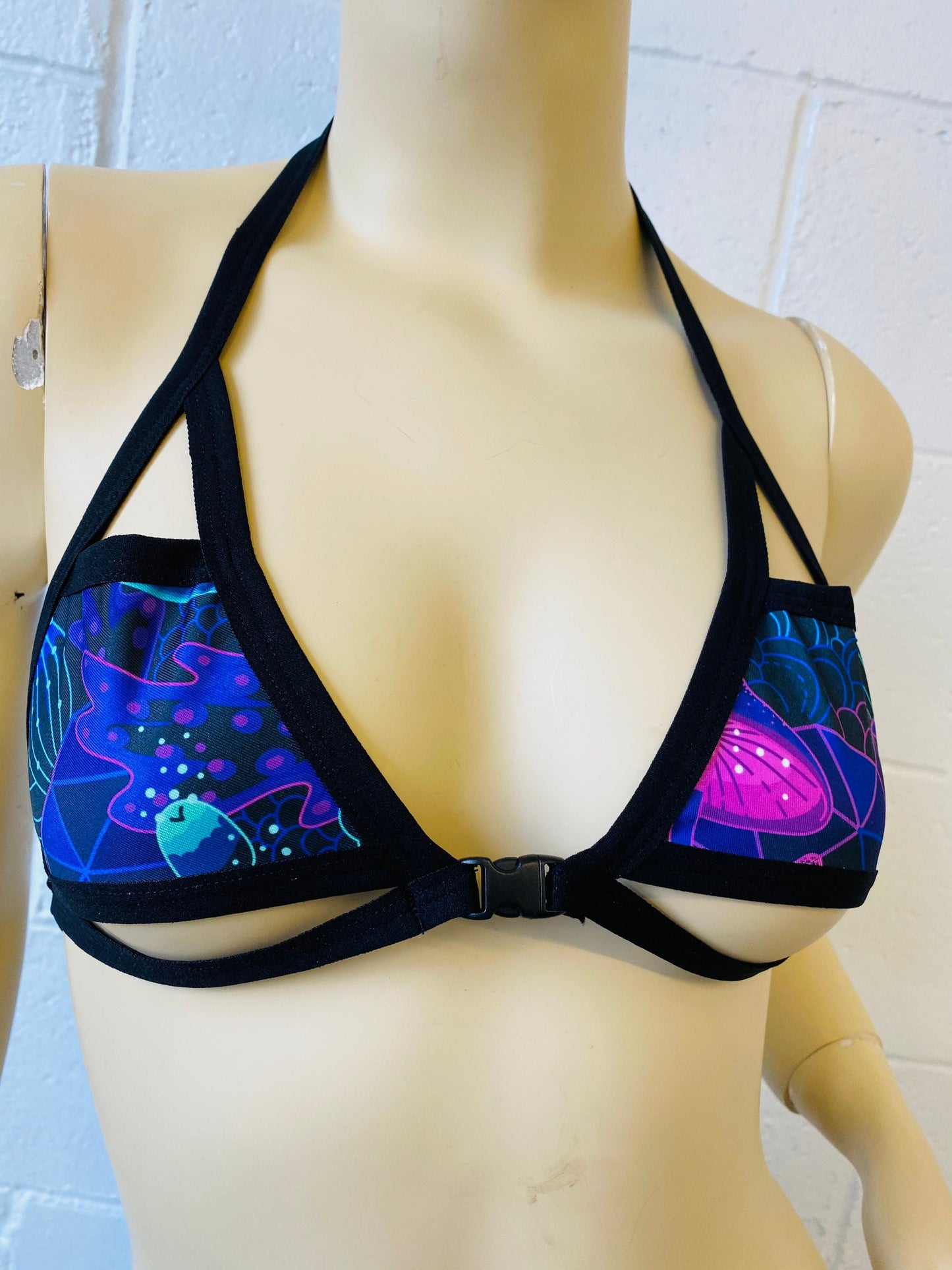 DAZED MUSHROOM | Cage Top, Women's Festival Top, Rave Top