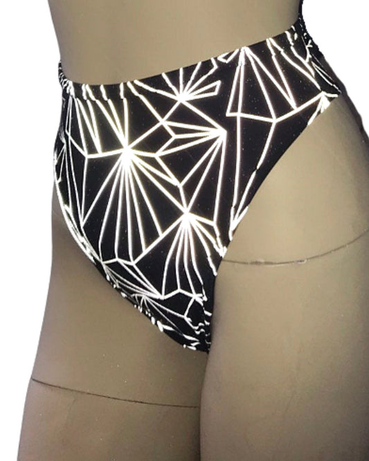 REFRACTION | High Waisted High Cut Bottoms