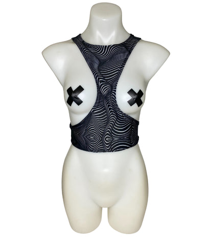 ILLUSIONS | Helix Top, Women's Festival Top, Rave Top
