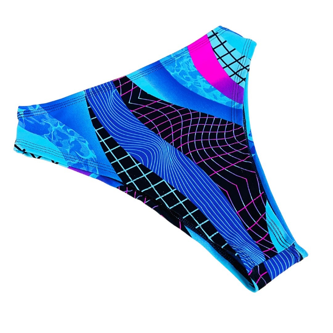 Y2K | High Waisted High Cut Bottoms