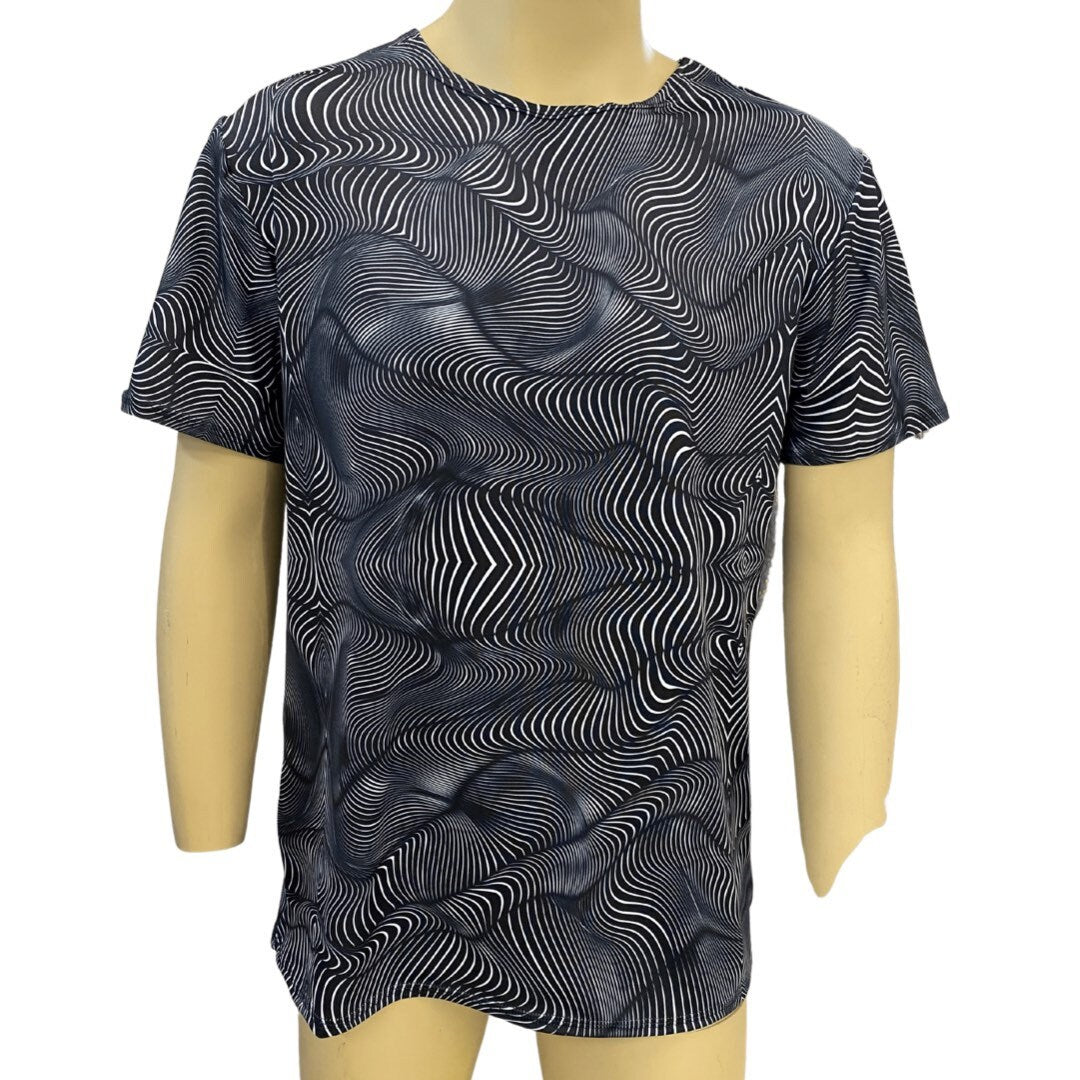 ILLUSIONS | Slim Fit Men's Rave T-shirt, Festival Shirt
