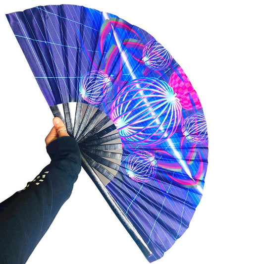 DIGITAL DREAM | Hand Fan, Rave Accessories, Festival Fan