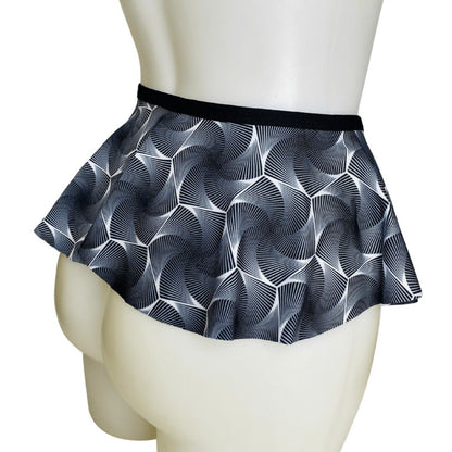 HEXX | Ultra Mini Tie Skirt, Rave Skirt, Festival Bottom