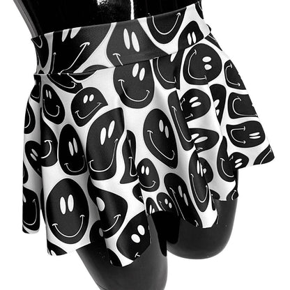Black and White | Circle Skirt, Rave Skirt, Festival Bottom