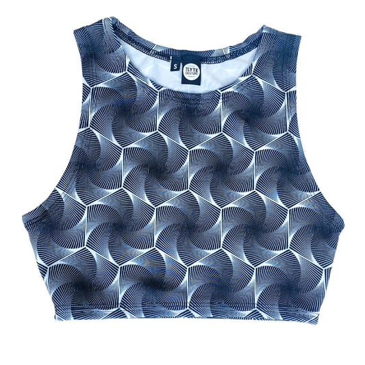HEXX | Sporty Crop Top, Women's Festival Top, Rave Top
