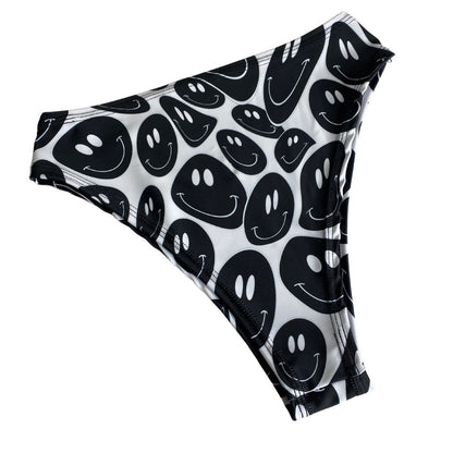 Black and White | High Waisted High Cut Bottoms