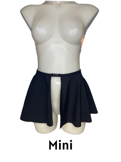 PUFF PUFF | Ultra Mini Buckle Skirt, Rave Skirt, Festival Bottom 420