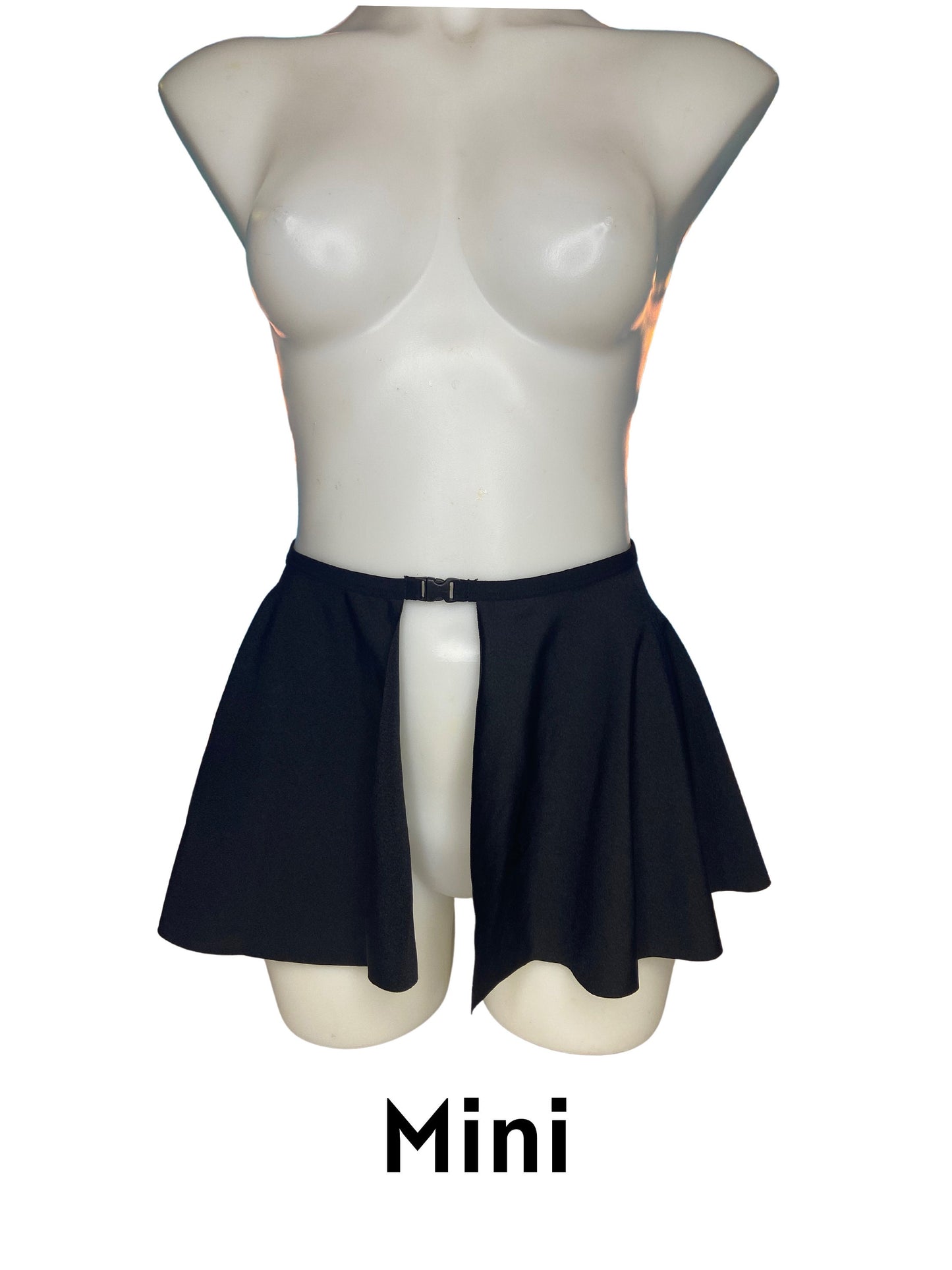 HOUSE MUSIC | Ultra Mini Buckle Skirt, Rave Skirt, Festival Bottom