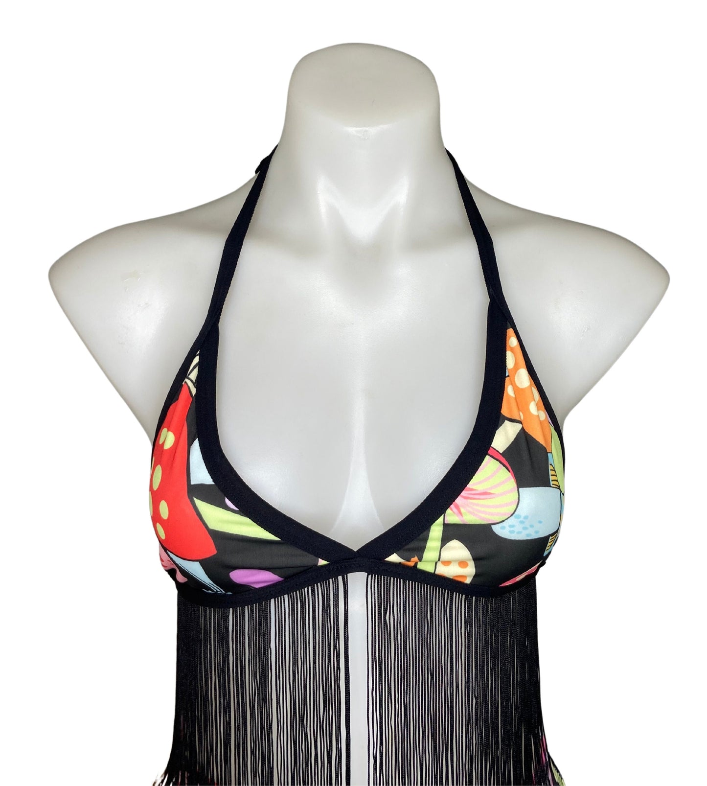 DAY TRIP | Fringe Triangle Top, Women's Festival Top, Rave Top