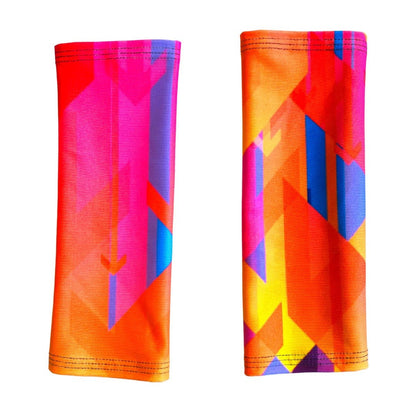 GO HARD | Triangle Top + High Waisted High Cut Bottoms + Mask, Women's Festival Outfit, Rave Set