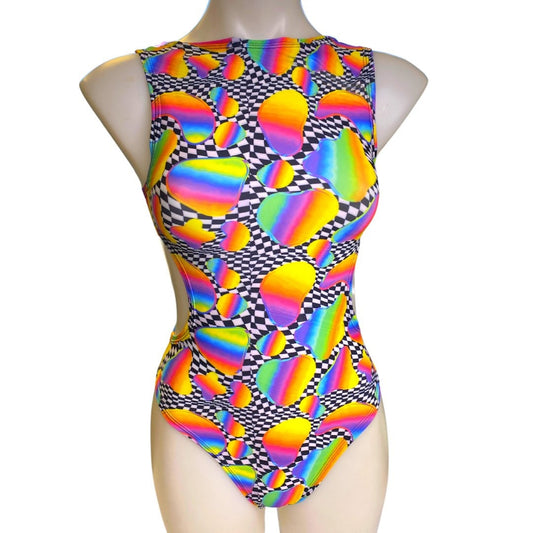 RETRO RAVE | Aria Cut-Out Bodysuit