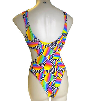 RETRO RAVE | Aria Cut-Out Bodysuit