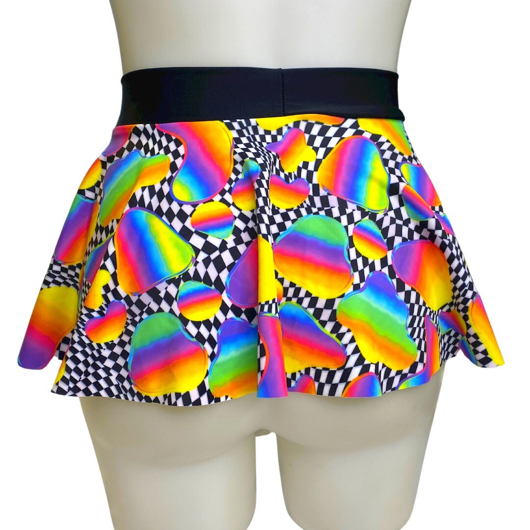 RETRO RAVE | Circle Skirt, Rave Skirt, Festival Bottom