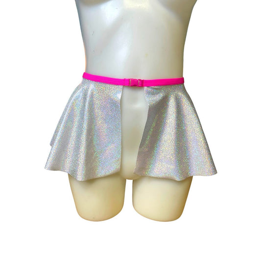 COSMIC | Ultra Mini Buckle Skirt, Rave Skirt, Festival Bottom