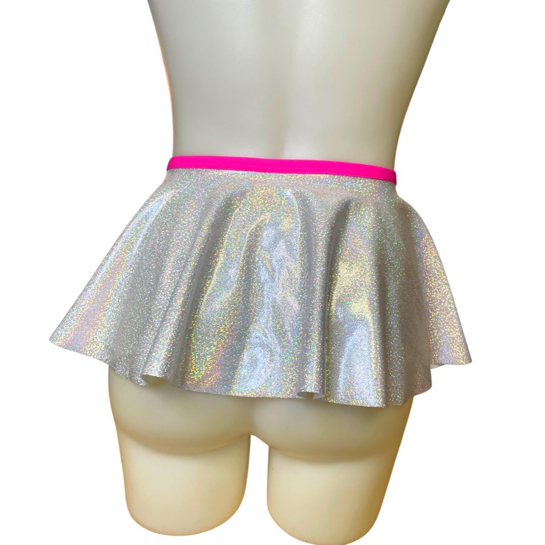 COSMIC | Ultra Mini Buckle Skirt, Rave Skirt, Festival Bottom