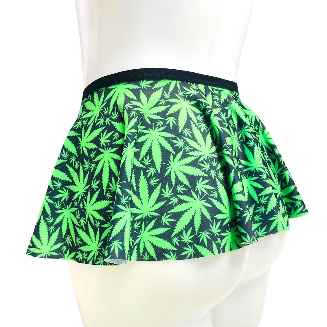PUFF PUFF | Ultra Mini Buckle Skirt, Rave Skirt, Festival Bottom 420