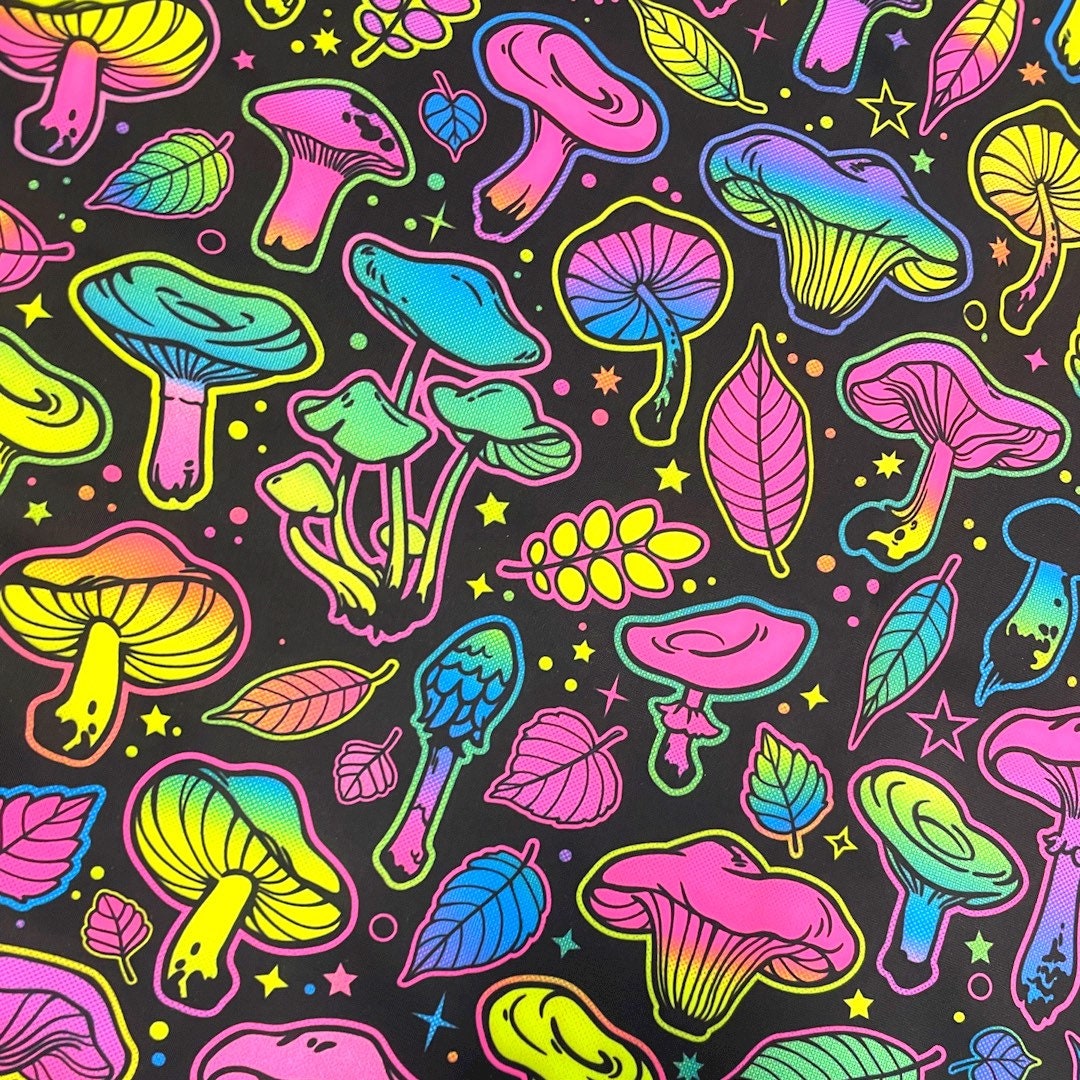 ELECTRIC MUSHROOM | Chain Triangle Top, Festival Top, Rave Top with Chains
