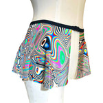 LUCID DREAMS | Ultra Mini Buckle Skirt, Rave Skirt, Festival Bottom