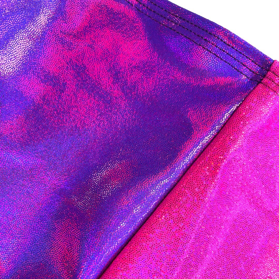 CHESHIRE CAT | Tube Top + High Waisted High Cut Bottoms | Women's Festival Outfit, Rave Set | Alice in Wonderland Costume | Pink and Purple