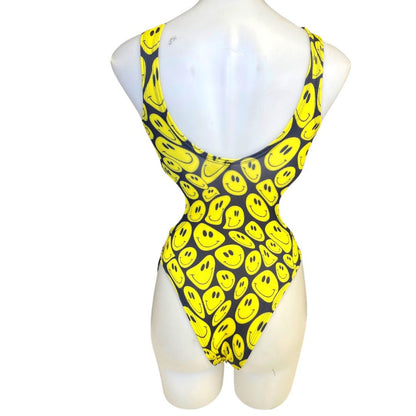 YELLOW HAPPY | Aria Cut-Out Bodysuit